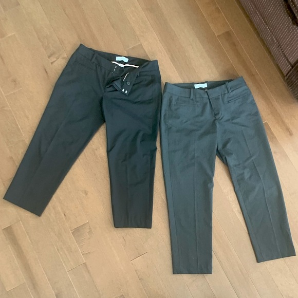 2 pairs of Gap Women’s Slim Cropped Pants - bundle - Picture 1 of 6
